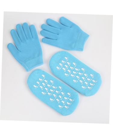 Healeved Gel Socks Moisturizing Toe Socks Moisturising Gloves Moisture Socks Gel Gloves and Socks Spa Gloves Socks for Heels Socks for Women Womens Socks Moisturizing Gloves Spa Socks Hand - Buy Online on GoSupps.com