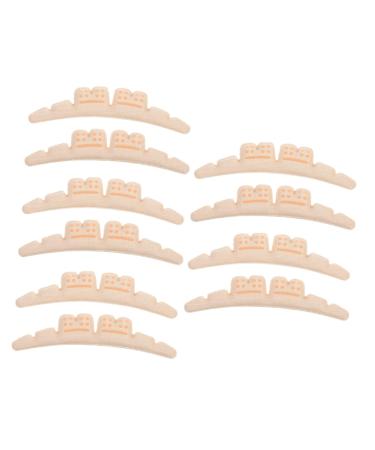 Beaupretty 5 Pairs Invisible Post Shoe Ball of Foot Pads High Heels for Men Silicone Heel Grips Black Heels Sandals Women Heels Heel Pads Heels Black Heel Insoles Sponge Cushion Summer Man Beige 10.7x2.1x0.4cm
