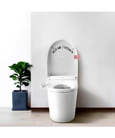 3 Pcs Toilet Seat Lifter Handle Avoid Touching Seat Cover Lifter and 10 Pcs Funny Toilet Seat Stickers Decals for Bathroom  Home  Travel  Office and Hotel - Buy Online on GoSupps.com