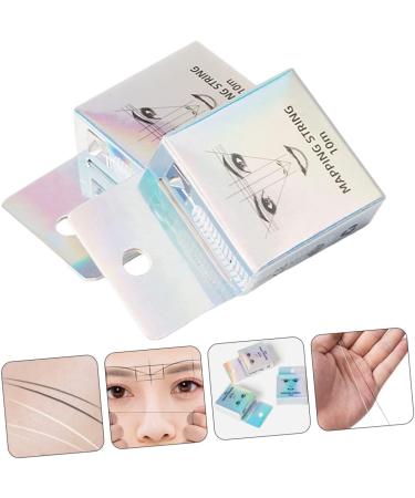 SOESFOUFU Eyebrow Drawing Ruler 2pcs Eyebrow Positioning Line Makeup Tools Eyebrow Wire Ruler Ink Eyebrow Mapping Ruler - Buy Online on GoSupps.com