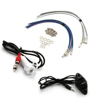 Pyle Marine 4-Channel Amplifier - 200W RMS Full Range Stereo with Bluetooth - PLMRMB4CB Black - Buy Online on GoSupps.com