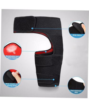 Healvian Waist Fixed Leggings & Hip Support Brace | Men's Thigh Sleeve & Athletic Stabilizer for Body Sculpting - Buy Online on GoSupps.com