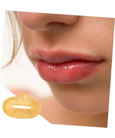 POPETPOP Nourishing Lip Masks 20 Pieces Gel Lip Pads for Dry Cracked Lips Natural Ingredients for Lip Care - Buy Online on GoSupps.com