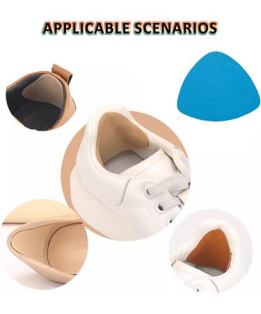 Self-Adhesive Shoe Heel Repair Patches - Yellow 4 Pair for Leather & Sports Shoes - Buy Online on GoSupps.com