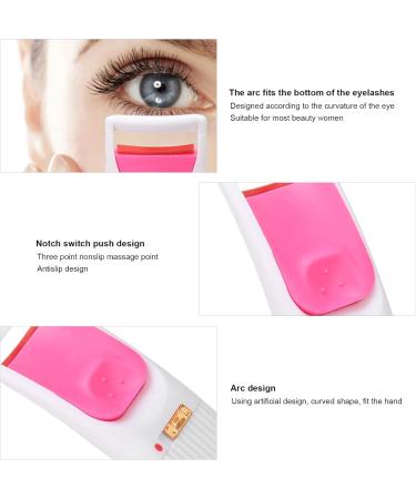 40 C Heated Eyelash Curler | Quick Preheat & Long-lasting Curl | International Shipping - Buy Online on GoSupps.com