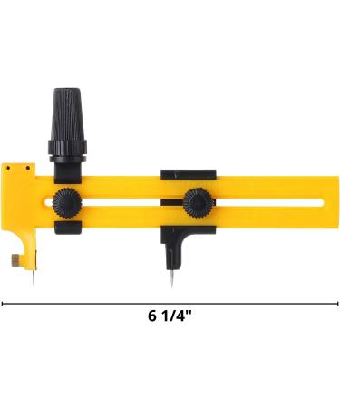 Mr. Pen Compass Circle Cutter 6.25In - Ideal for Fabric, Paper Crafts | Circular Cutting Compass - Buy Online on GoSupps.com