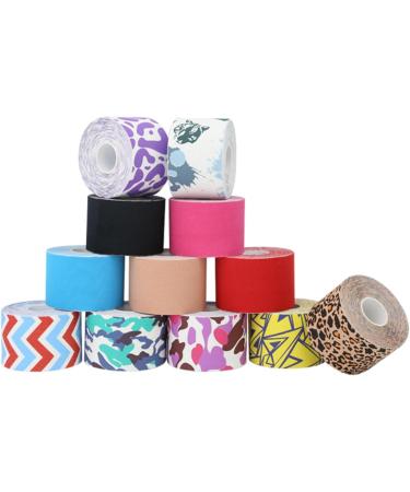 Buy IdOmin Running Basketball Elastic Sports Tape - 7.5cm x 5m - Muscle Support & Camouflage Design - International Shipping Available - Buy Online on GoSupps.com