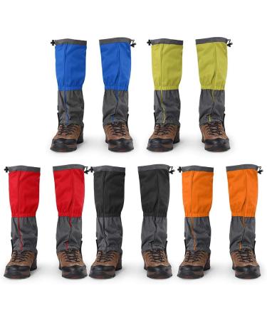 Buy Jenngaoo Waterproof Outdoor Gaiters - Perfect for Hiking Climbing & Snow Protection (Orange) - Buy Online on GoSupps.com