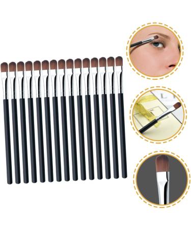KALLORY 50 Pcs Eye Shadow Brush Makeup Applicator Eyeshadow Flat Makeup Brush Fine Point Miss 13.3X0.9CMx2pcs As Shownx2pcs - Buy Online on GoSupps.com