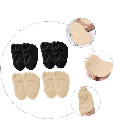 Gatuida 8 Pairs Forefoot & Heel Cushions - Comfortable Shoe Adhesive Pads for High Heels | Premium Mesh Stretch Fabric 4D Sole Pad - Buy Online on GoSupps.com