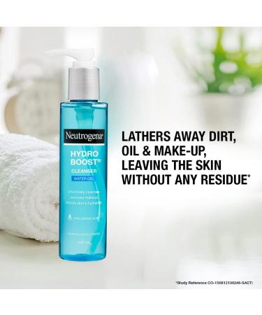 Neutrogena Hydro Boost Water Gel Cleanser - 145 ml | Hydrating & Refreshing | Buy Internationally - Buy Online on GoSupps.com
