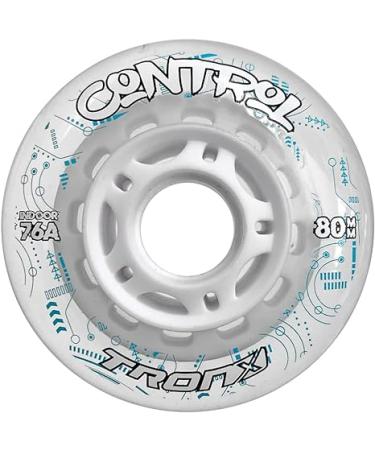 TronX Control Indoor Soft 76A Roller Inline Hockey Wheels - 59mm 68mm 72mm 76mm & 80mm Hi-Lo - Buy Online on GoSupps.com