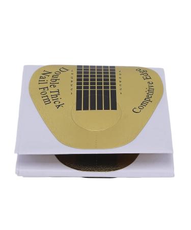 100PC Nail Shape Guide Stickers - Self-Adhesive Horseshoe Manicure Tools for Acrylic Nails | Perfect Nail Tip Extensions - Buy Online on GoSupps.com