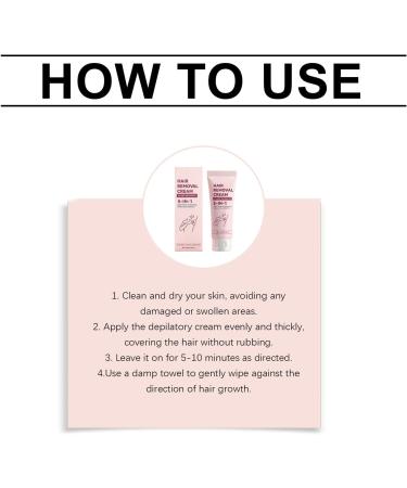  yikaiszh Set of 2 hair removal creams for sensitive skin for bikini line body and intimate areas nourishing and smoothing moisturizing treatment delays regrowth - Buy Online on GoSupps.com