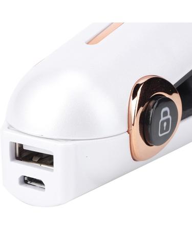 Portable USB Charging Hair Styler | Cordless Curler & Straightener with 3D Comb Teeth & LED Display - International Shipping Available - Buy Online on GoSupps.com