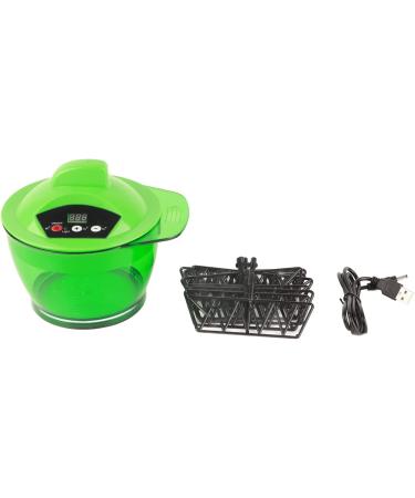 3 Colors Electric Mixer Electric Hair Coloring Bowl Mixer with Removable Fan Blade Fast and Even Mixing Time Saving Convenient Operation Perfect Saturation Stable Perf (Green) - Buy Online on GoSupps.com