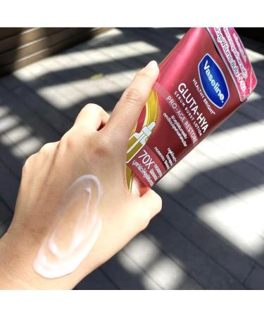 Vaseline Gluta-Hya Pro-Age Restore Serum Burst Body Lotion - Intensive Rejuvenation & Hydration with Collagen & Hyaluronic Acid - 300ml - Buy Online on GoSupps.com