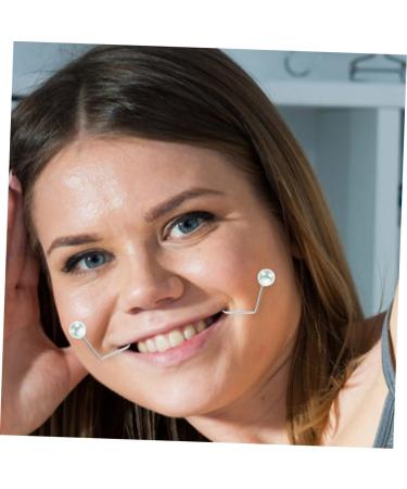 2 paires Entra neur de Fossettes Visage Portable Appareil L ger pour Femme Exercice Muscles Faciaux et Am lioration Du Contour Du Visage - Buy Online on GoSupps.com