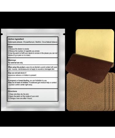 HEALLILY Stop Smoking Patch - Natural 35pcs Cessation Plaster for Quitting Smoking - Buy Online on GoSupps.com