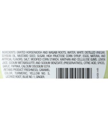 Inglehoffer Wasabi Horseradish 9.5 oz Squeeze Bottle - Authentic Flavor (Pack of 1) - Buy Online on GoSupps.com