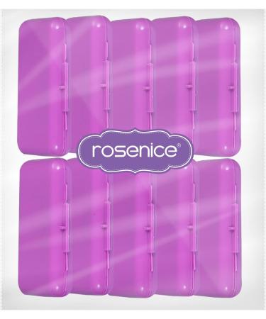 ROSENICE 10 Pieces Dental Wax for Orthodontic Braces Wearers - Purple | Premium Quality & Comfort | International Shipping - Buy Online on GoSupps.com