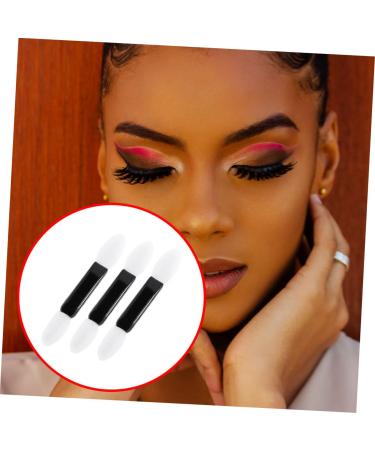 100pcs Double Ended Makeup Applicator Sponge Sticks - Best Blending Tool for Eyeshadow & Eye Makeup | Travel Friendly White Sponges - Buy Online on GoSupps.com