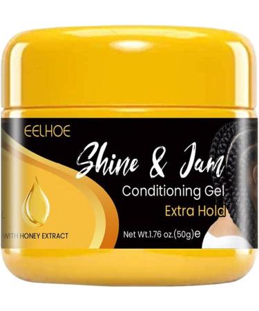 JAYIOLA Conditioning Hair Gel Extra Hold No Flaking Or Drying Edge Control Smooths & Tames Frizz Braid Gel Braid Styling Gel for Braids Cornrows - Buy Online on GoSupps.com