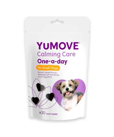 YuMOVE Calming Care One-a-day for Small Dogs | Previously YuCALM One-A-Day | Calming Supplemnent for Dogs who are Stressed or Nervous |30 Chews - 1 Month Supply | Packaging may vary - Buy Online on GoSupps.com