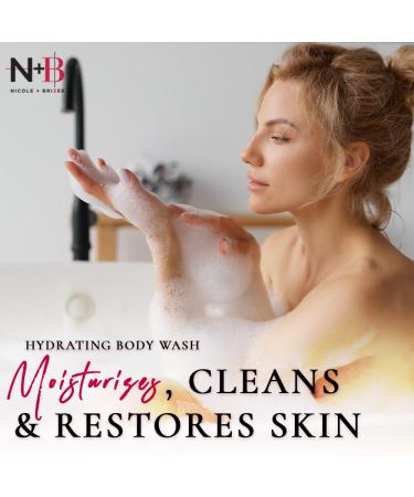 N+B Moisturizing Body Wash for Men & Women | Hydrating Argan Oil & Vitamin E | Sulfate-Free Paraben-Free Gluten-Free | Cruelty-Free Skin Care | Made in the USA | 8 oz - Buy Online on GoSupps.com
