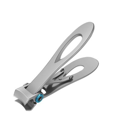 Nail Clipper Wide Jaw Opening Nail Clippers Giant Nail Clipper for Thick Nails Stainless Steel Fingernail and Toenail Clippers Cutter Trimmer for Men Women Seniors Adults