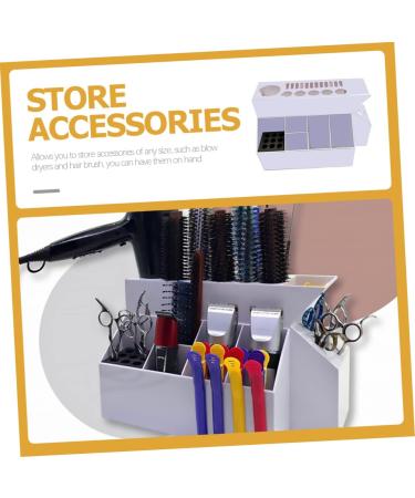 Alipis Socket Box Hair Styling Tools Hair Blower Hairstylist Accessories Curling Iron Brush Holder - Buy Online on GoSupps.com