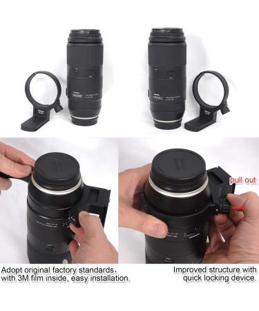 iShoot Lens Tripod Mount Ring for Tamron 100-400mm f/4.5-6.3 Di VC USD (A035) - CNC Machined Bracket with ARCA-Swiss Fit Plate - Buy Online on GoSupps.com