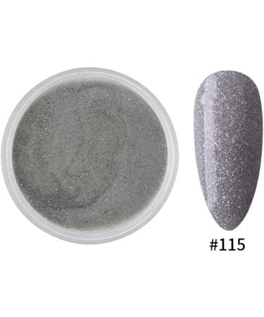Silver Fine Dipping Powder- No Lamp Cure, Gel Polish Effect - 28g/Box (No.115) - Buy Online on GoSupps.com