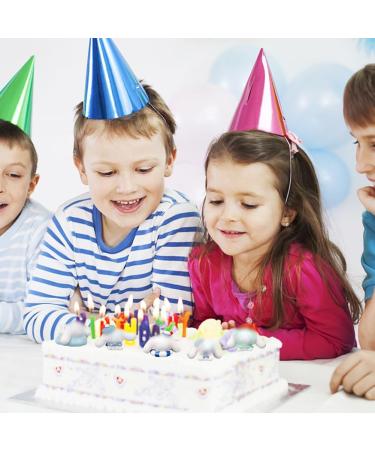 5PCS Dog Mini Figures Dog Cake Toppers Cake Decoration Mini Dog Figures Set for Boys Girls Birthday Party Babay Showers Celebration Supplies - Buy Online on GoSupps.com