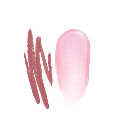 Jouer La Vie En Rose Lip Kit, Lip Liner and Adjusting pH Lip Balm, Changing Tinted Lip Balm and Liner, Hydrating Color Changing Lip Kit, Vegan & Cruelty Free - Buy Online on GoSupps.com