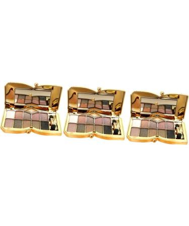FOMIYES 3pcs Colors Eyeshadow with and Flash Colorful Brush Eye Shadow Makeup Mirror Glitter # - Buy Online on GoSupps.com
