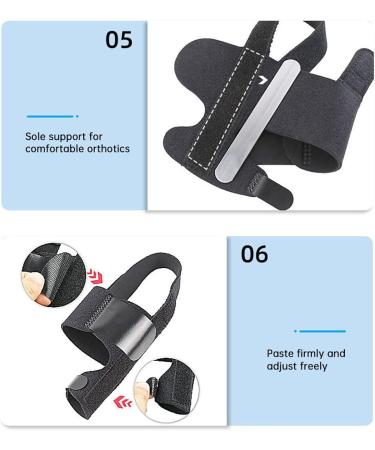 Orthopedic Toe Separator Corrector Set for Women & Men - 5 Pack Non-Surgical Hallux Valgus Correction - Big Toe Straightener for Comfortable Wear - yn1160 - Buy Online on GoSupps.com