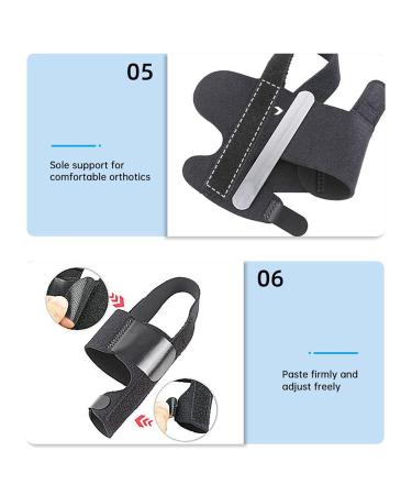 Orthopedic Toe Separator Corrector Set for Men & Women - 5 Pack for Hallux Valgus Correction & Foot Relief - Buy Online on GoSupps.com