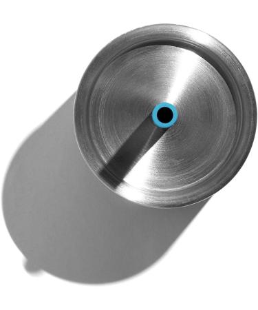 Avanchy Insulated Straw Baby Cup - Spill-Proof & Weighted | 8 oz Blue | Natural Bottle Transition - Buy Online on GoSupps.com