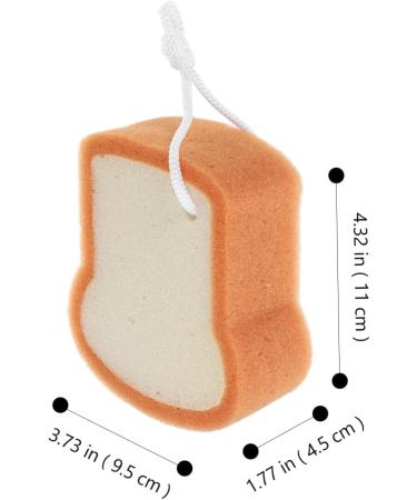 1pc Bath Sponge Sponges Powder Puff Scrubber Bath Towel Shower Puff Sponge Natural Sponge Bath Scrubbing Sponge Bath Supply Bath Sponge Brush Tub Mikinona 21X7.5CM - Buy Online on GoSupps.com