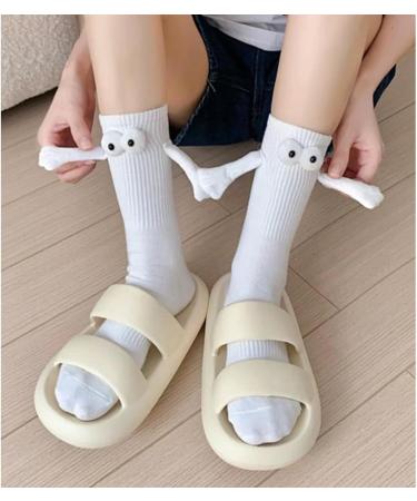 ZHXNGHY Holding Hands Sock Couple - Magnetic Funny 3D Doll Socks (4 PCS) - Buy Online on GoSupps.com