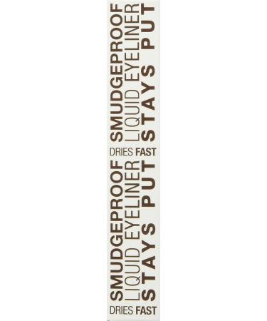 Wet n Wild MegaLiner Liquid Eyeliner in Dark Brown - Long-Lasting Formula - Buy Online on GoSupps.com