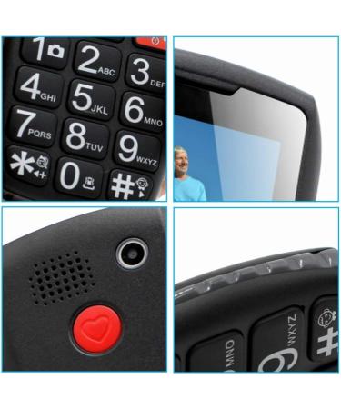 Artfone C1 Mobile Phone for Elderly - Big Buttons High Volume & SOS Function | International Shipping - Buy Online on GoSupps.com