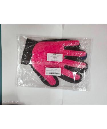 Premium Cat Gloves for Grooming & Care - Silicone Washing Gloves for Cats & Dogs - Fleece Care Brush - Set of 2 Pink - Buy Online on GoSupps.com