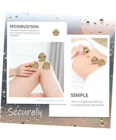 Hapinary Moxibustion Magnetic Massage Tool Set - Body Wellness Massager with Moxa-Stick Holder 5.5x5.5cm International Shipping Available - Buy Online on GoSupps.com