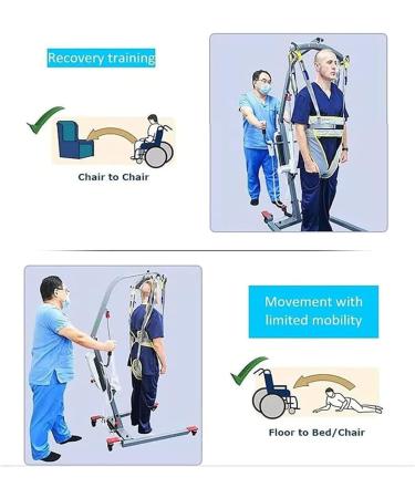 Patient Lifting Slings Full Body Breathable Patient Lift Sling Sling Walking Training Sling Aid Rehabilitation Training Special Walking Strap Patient Lift Slings Standing - Buy Online on GoSupps.com