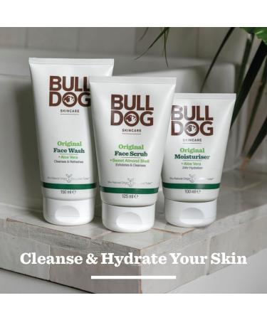 BULLDOG SKINCARE - Men's Skincare Kit Giftset | Original Moisturiser, Face Wash, and Face Scrub - Buy Online on GoSupps.com