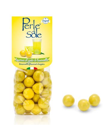 Limoncello flavored dragees - Perle di Sole