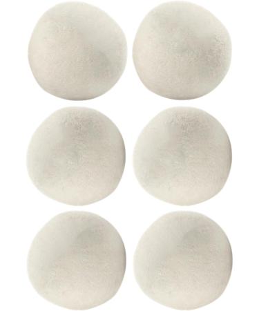Efficient Laundry Drying Ball Quick Drying Laundry Ball Fabric Softener Wool Ball Wool Dryer Ball Set of 6pcs Quick Drying Solution - Buy Online on GoSupps.com