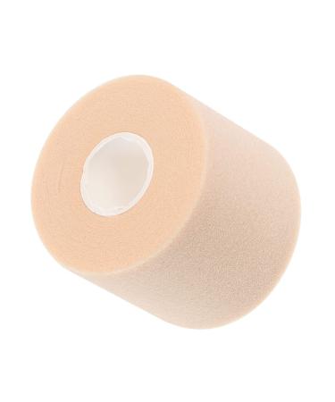 FOMIYES 1 Roll Sports Tape Sports Shock-Absorption Films Sports Wrist Tape Tape Skin Sports Breathable Sponge Film Athletic Tapes Sports Sponge Film Khaki 7X7X7CM